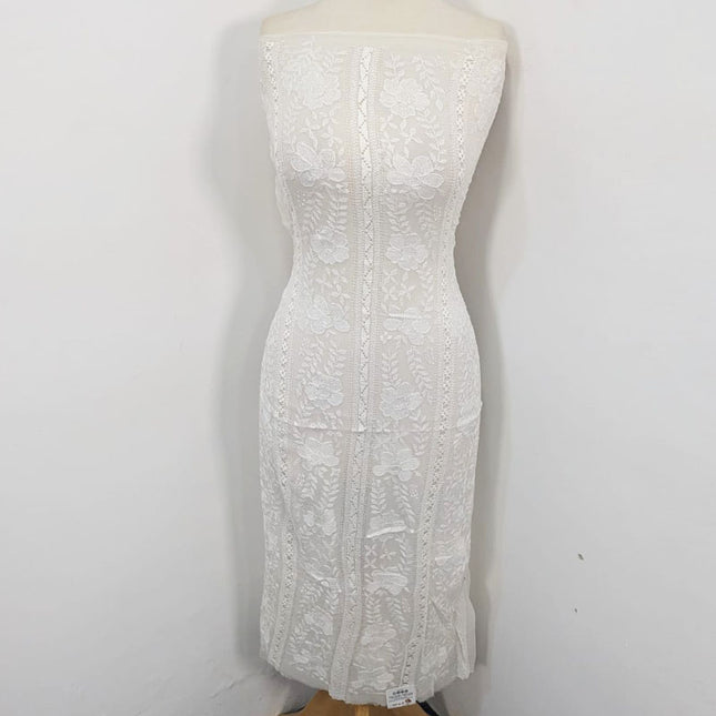 Luxury Pure Dyeable China Crinkle with Tarkashi & Shadow Work 2pc Unstitched