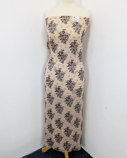 Embroidered Chiffon With Jaal Dupatta
