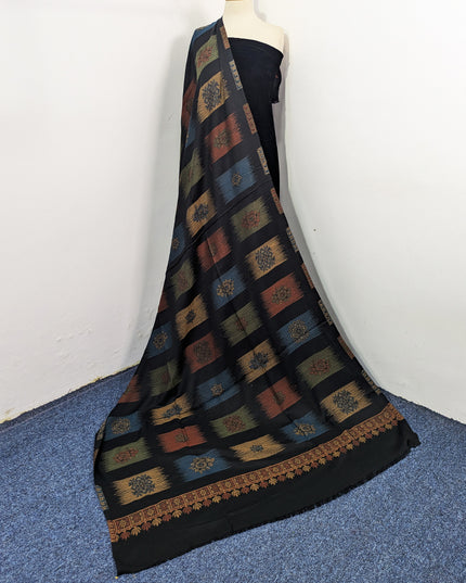 Exquisite Wool Pashmina with Kani Jaal Work Shawl