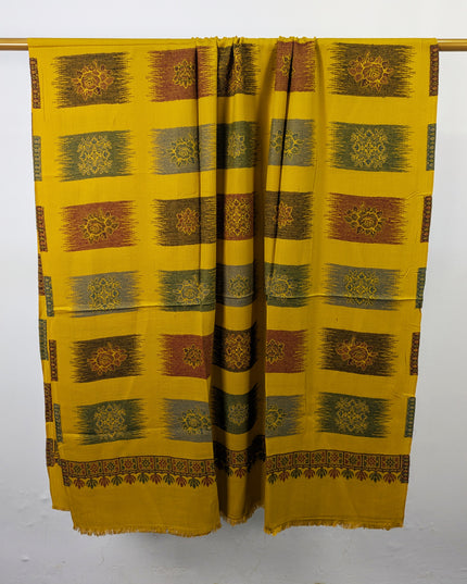 Exquisite Wool Pashmina with Kani Jaal Work Shawl