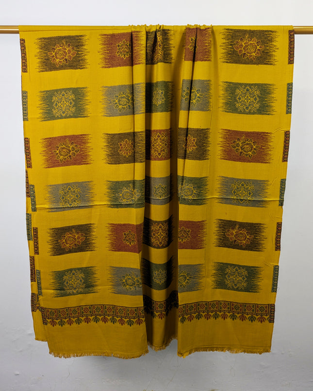 Exquisite Wool Pashmina with Kani Jaal Work Shawl