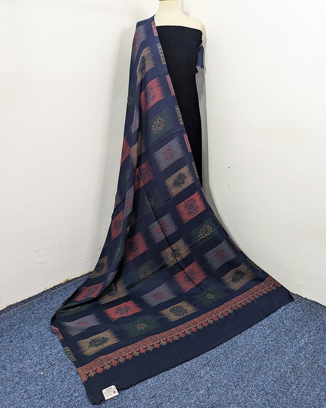Exquisite Wool Pashmina with Kani Jaal Work Shawl