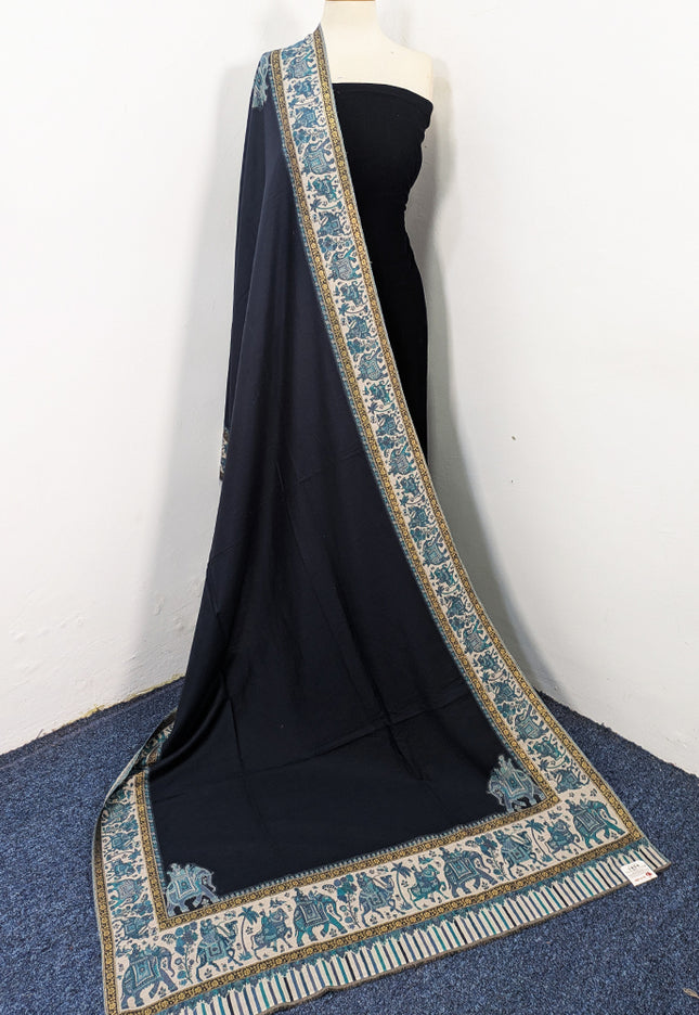 Exclusive Pure Indian Kani Wool Pashmina Shawl (Baraat Special)