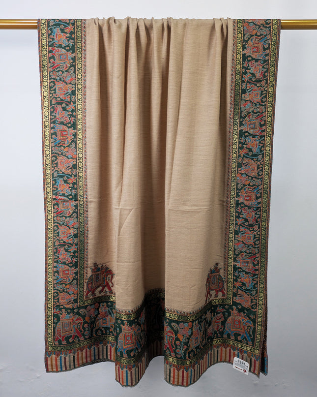 Exclusive Pure Indian Kani Wool Pashmina Shawl (Baraat Special)