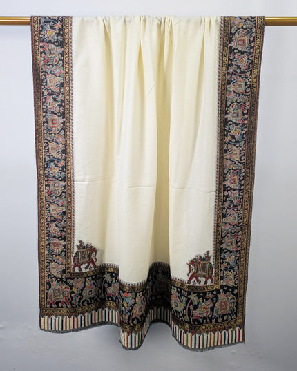 Exclusive Pure Indian Kani Wool Pashmina Shawl (Baraat Special)