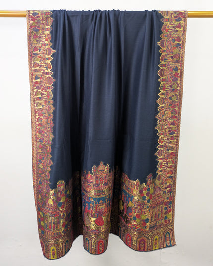Pure Indian Kani Wool Pashmina Shawl (Baraat Special)