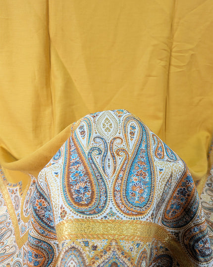 Luxury Pure Indian Kani Wool Pashmina Shawl (Baraat Special)