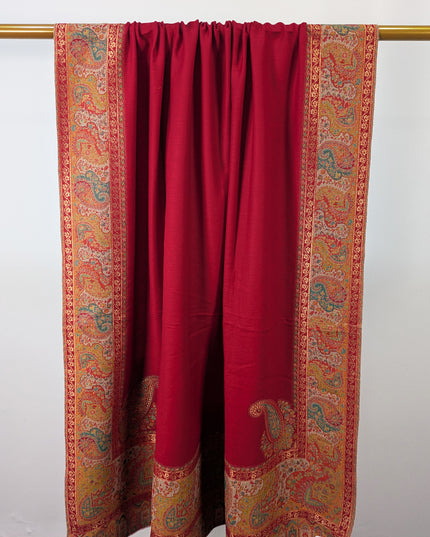 Luxury Pure Indian Kani Wool Pashmina Shawl (Baraat Special)