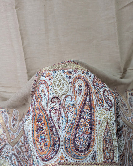 Luxury Pure Indian Kani Wool Pashmina Shawl (Baraat Special)
