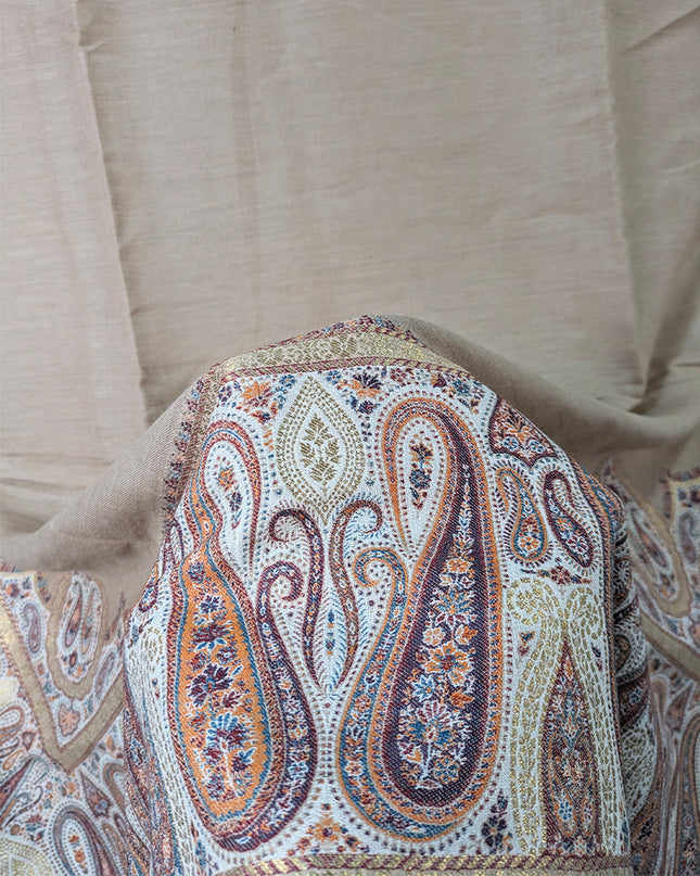 Luxury Pure Indian Kani Wool Pashmina Shawl (Baraat Special)
