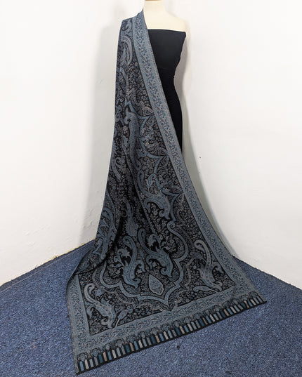 Premium Pure Indian Kani Wool Pashmina Shawl (Ready To Wear)
