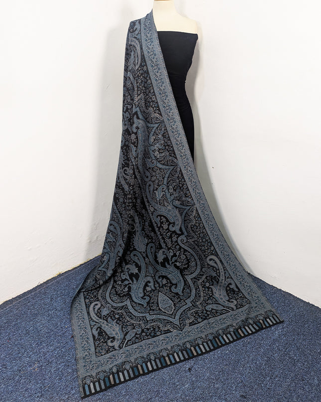Premium Pure Indian Kani Wool Pashmina Shawl (Ready To Wear)