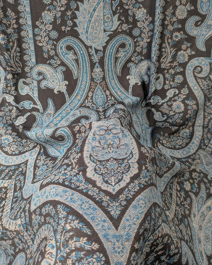 Premium Pure Indian Kani Wool Pashmina Shawl (Ready To Wear)