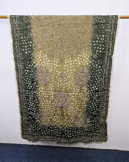 Premium Silk with Handmade Chunnri & Gotta Work Dupatta