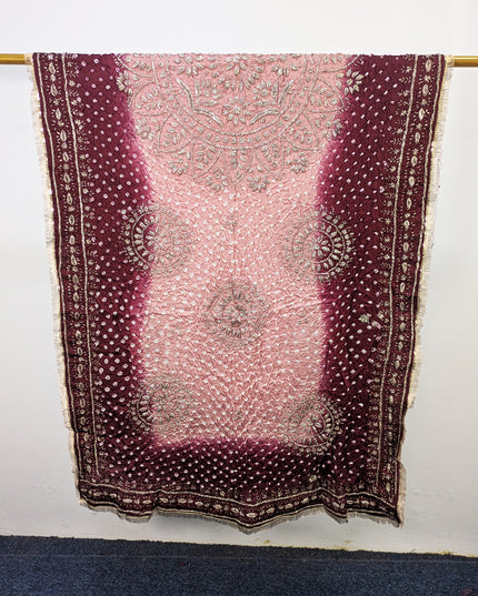 Premium Silk with Handmade Chunnri & Gotta Work Dupatta