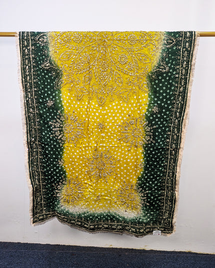 Premium Silk with Handmade Chunnri & Gotta Work Dupatta