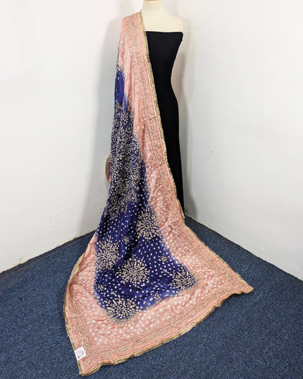 Premium Silk with Handmade Chunnri & Gotta Work Dupatta