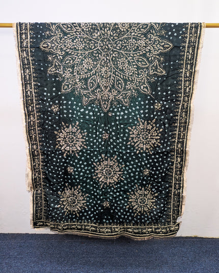 Premium Silk with Handmade Chunnri & Gotta Work Dupatta