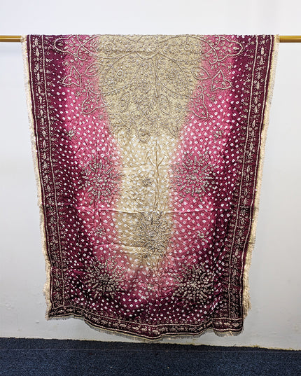 Premium Silk with Handmade Chunnri & Gotta Work Dupatta