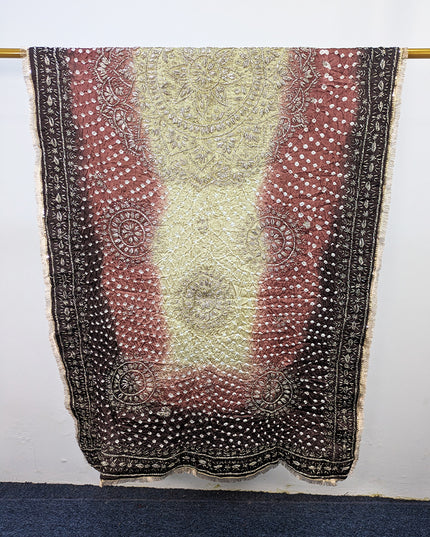 Premium Silk with Handmade Chunnri & Gotta Work Dupatta