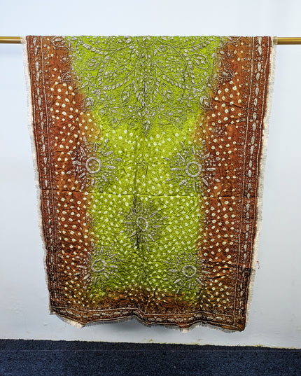 Premium Silk with Handmade Chunnri & Gotta Work Dupatta