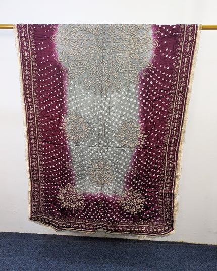 Premium Silk with Handmade Chunnri & Gotta Work Dupatta