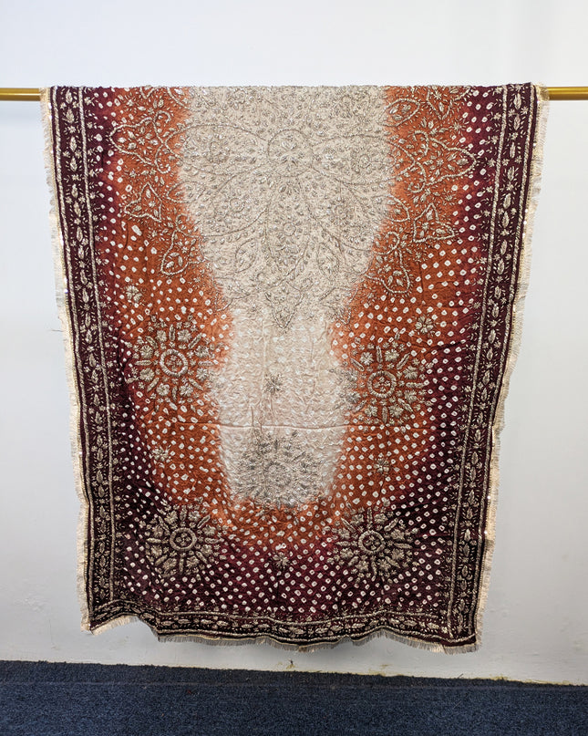 Premium Silk with Handmade Chunnri & Gotta Work Dupatta