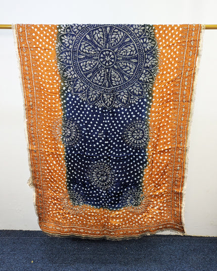 Premium Silk with Handmade Chunnri & Gotta Work Dupatta