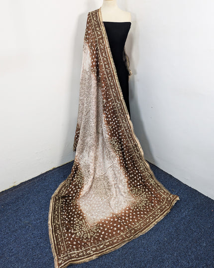 Premium Silk with Handmade Chunnri & Gotta Work Dupatta