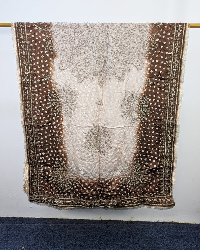 Premium Silk with Handmade Chunnri & Gotta Work Dupatta