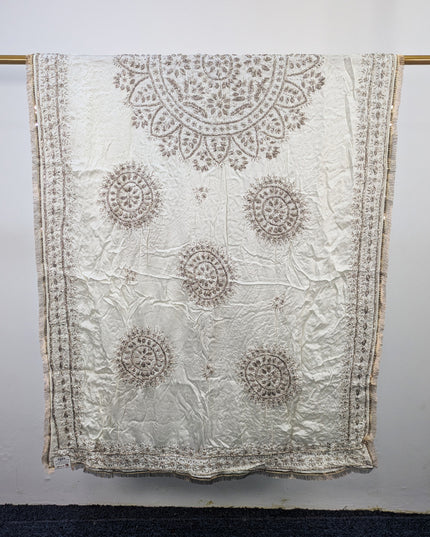 Handmade Gotta Work Silk Dupatta (Dye to Your Choice)