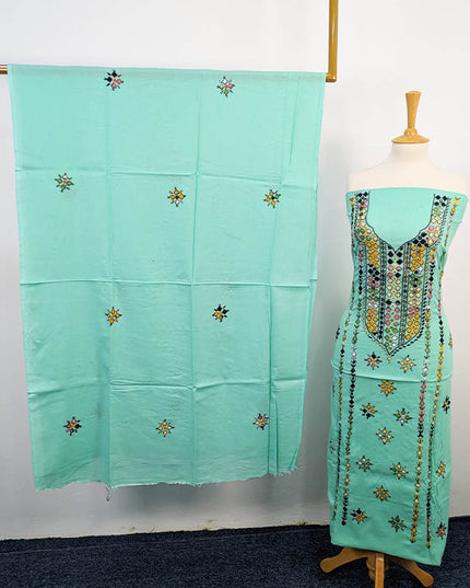 Handmade Embroidered Lawn 3pc Unstitched