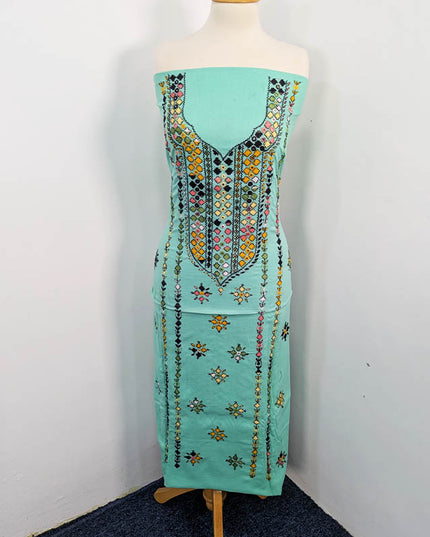 Handmade Embroidered Lawn 3pc Unstitched