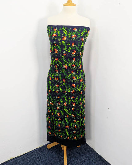 Handmade Embroidered Lawn 3pc Unstitched