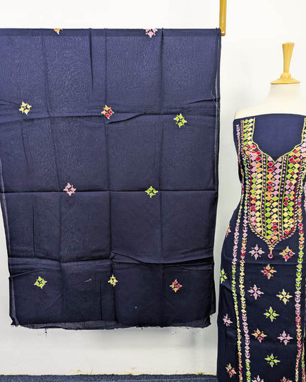 Fancy Lawn with Full Jaal Pakka Tanka Work 3Pc Unstitched