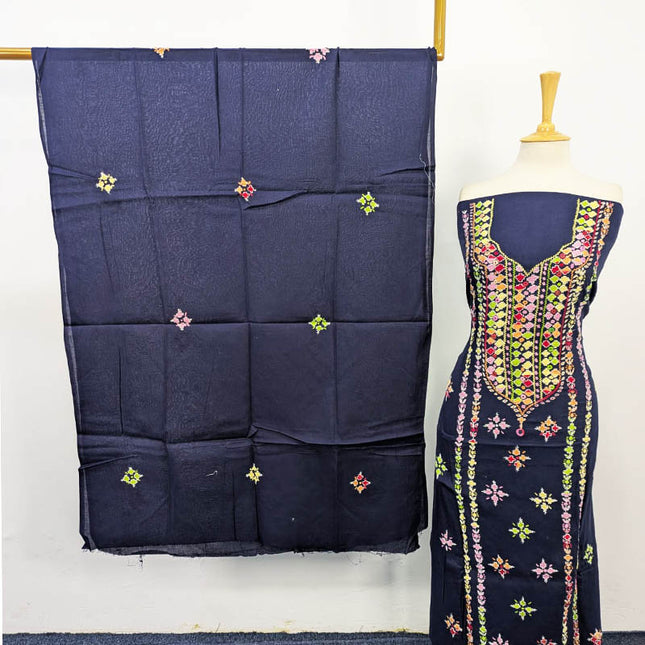 Fancy Lawn with Full Jaal Pakka Tanka Work 3Pc Unstitched