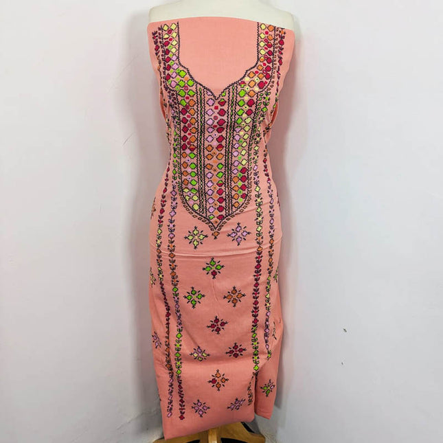 Fancy Lawn with Full Jaal Pakka Tanka Work 3Pc Unstitched