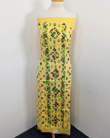 Handmade Embroidered Lawn 3pc Unstitched