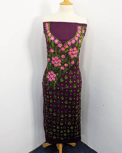 Handmade Embroidered Lawn 3pc Unstitched