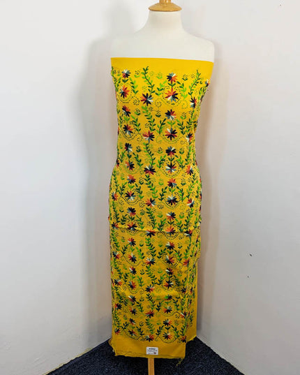 Handmade Embroidered Lawn 3pc Unstitched