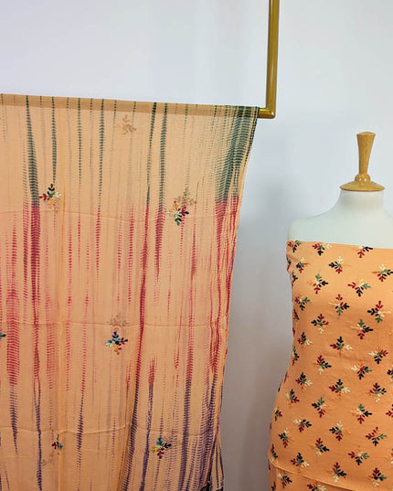 Handmade Embroidered Lawn 3pc Unstitched