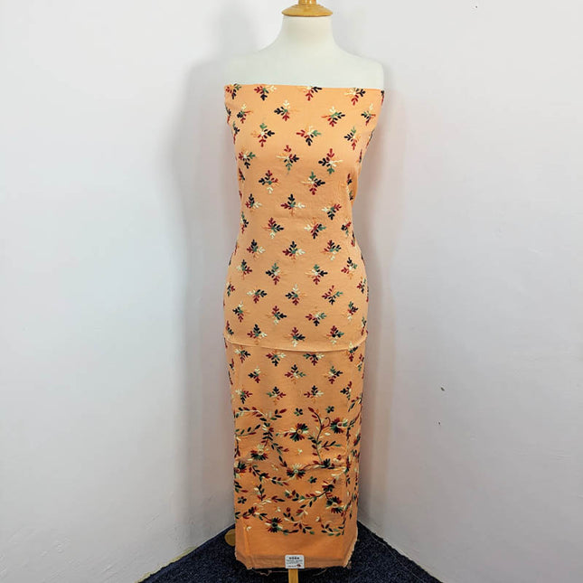 Handmade Embroidered Lawn 3pc Unstitched