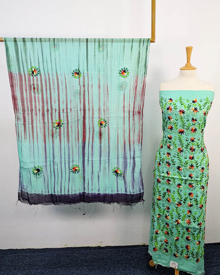 Handmade Embroidered Lawn 3pc Unstitched