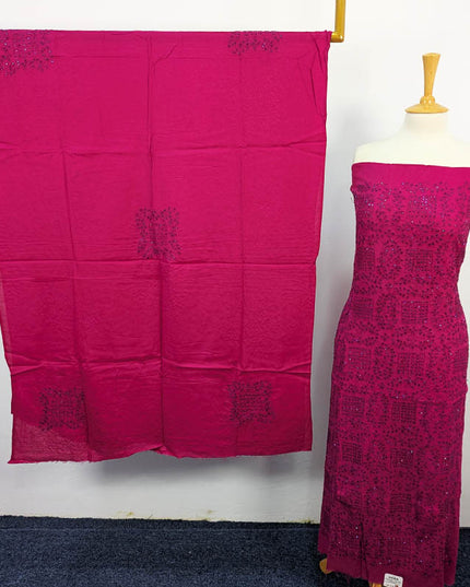 Handmade Aplic Cutdana Lawn 3pc