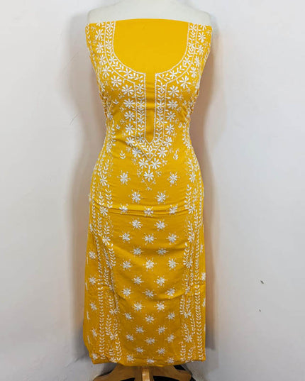 Fancy Lawn with Full Jaal Chikankari Work 3Pc Unstitched