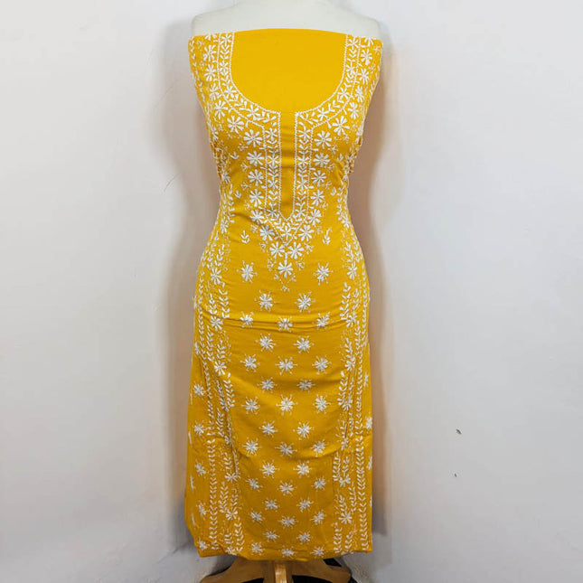 Fancy Lawn with Full Jaal Chikankari Work 3Pc Unstitched