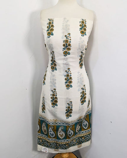 Jamawar Style Lawn with Paka Sitara Work 2PC Unstitched