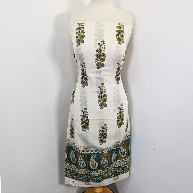 Jamawar Style Lawn with Paka Sitara Work 2PC Unstitched