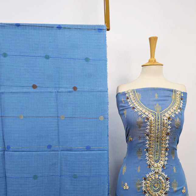 Fancy Lawn Jaycard with Gotta & Sitara Work 3PC Unstitched