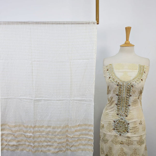 Fancy Lawn Jaycard with Gotta & Sitara Work 3PC Unstitched